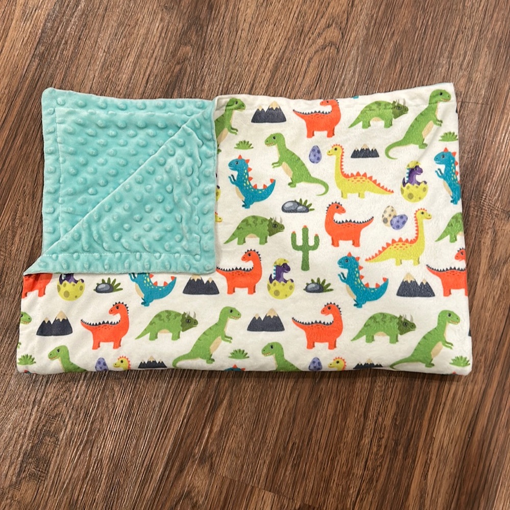 Minky Dinosaur Blanket